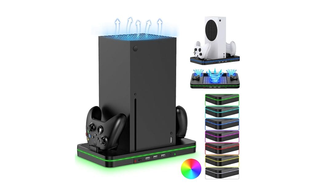 Best Xbox Series X Coolings fans Vertical Cooling Stand