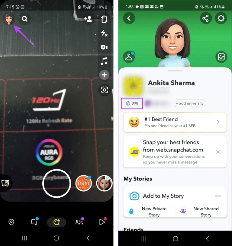 What Is Snapchat Score and How Does Your Snapscore Go Up - Guiding Tech