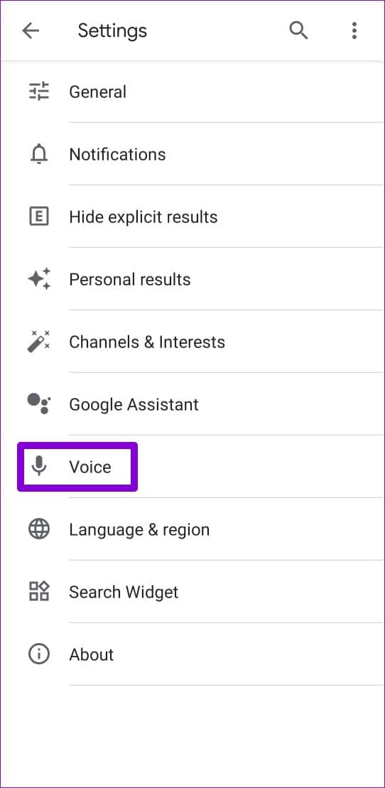 google speech services android