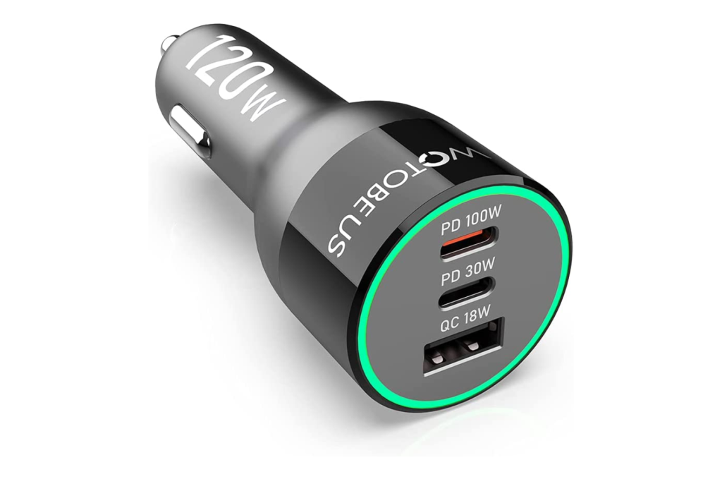 WOTOBEUS 120W multiport car charger