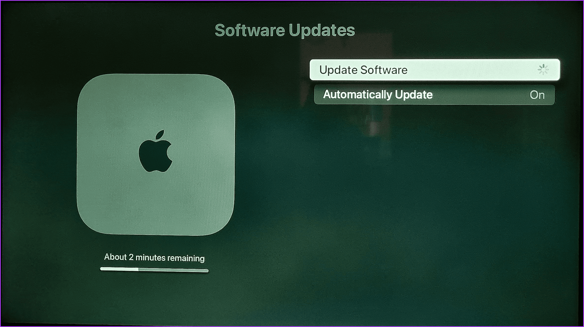 Wait for update to install