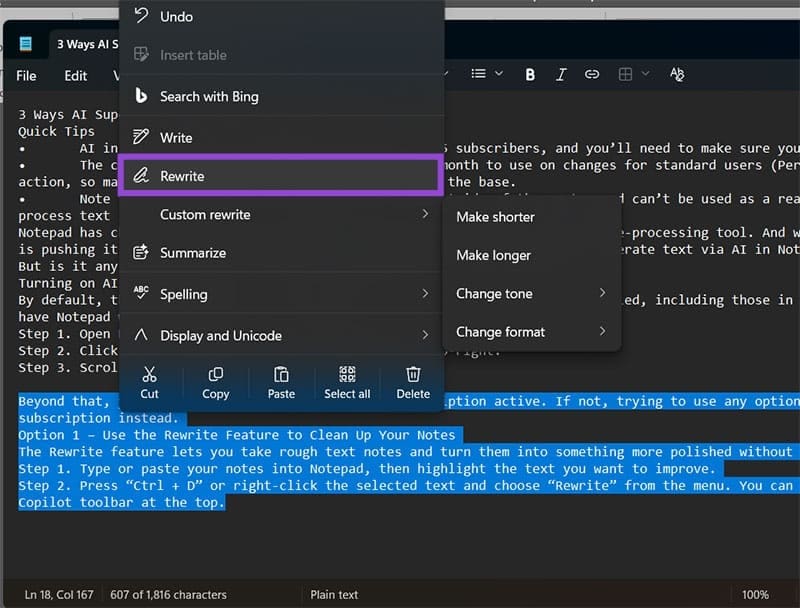 Ways AI Supercharges Your Notepad Workflow 2