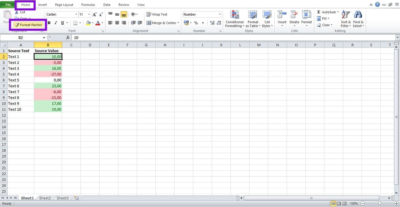Was tun, wenn die bedingte Formatierung nicht auf alle Excel-Tabellen angewendet werden kann? 3