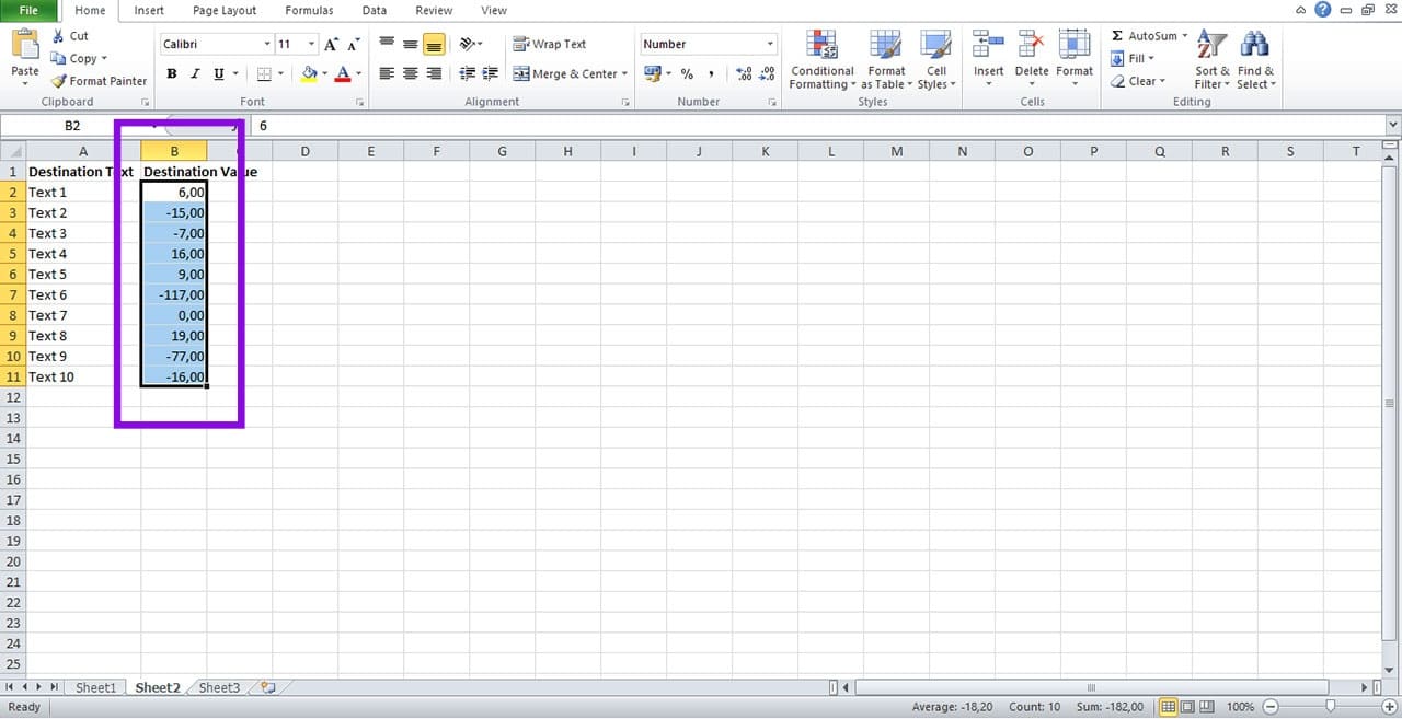 Was tun, wenn die bedingte Formatierung nicht auf alle Excel-Tabellen angewendet werden kann? 4