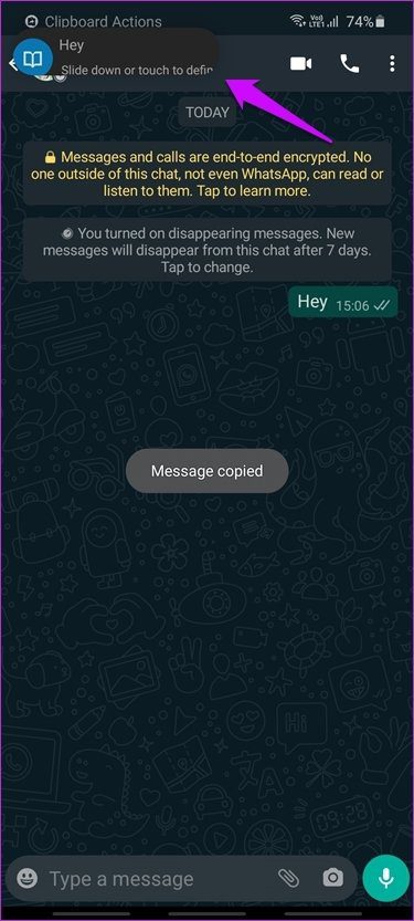 Whats App Disappearing Messages vs Telegram Secret Chat 10