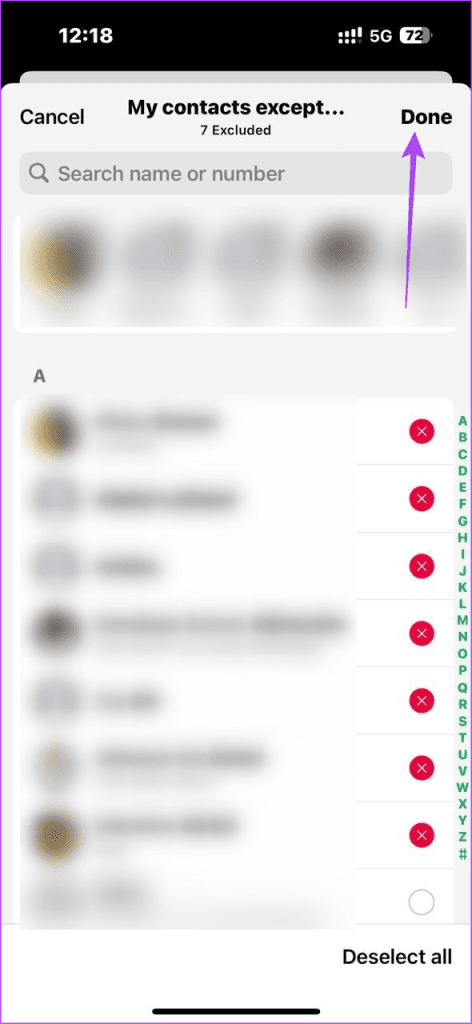 WhatsApp Last Seen Status on iPhone