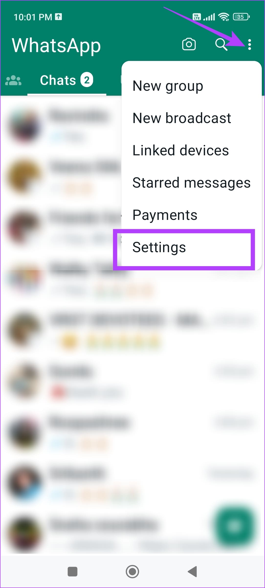 WhatsApp Settings 2