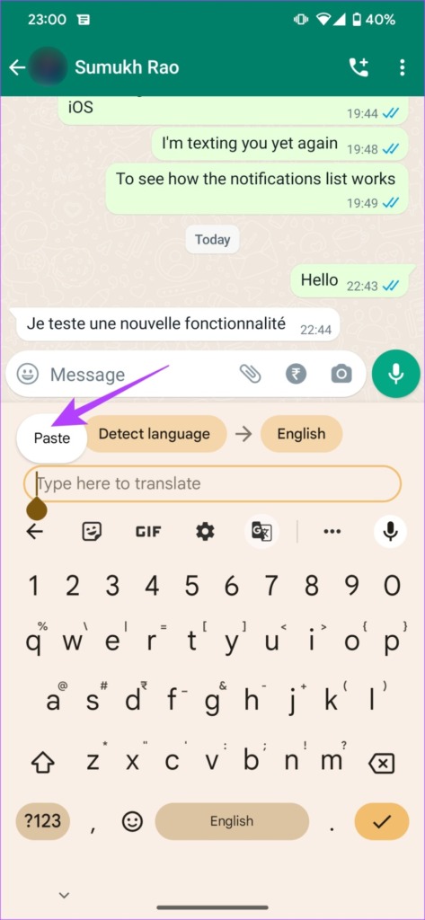 How to Translate WhatsApp Messages on Android and iPhone - 21