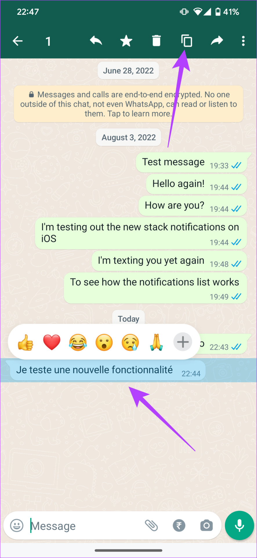How to Translate WhatsApp Messages on Android and iPhone - 17