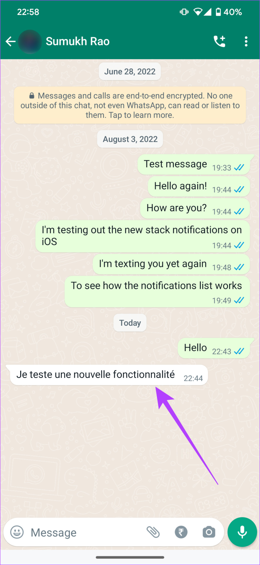 How to Translate WhatsApp Messages on Android and iPhone - 23