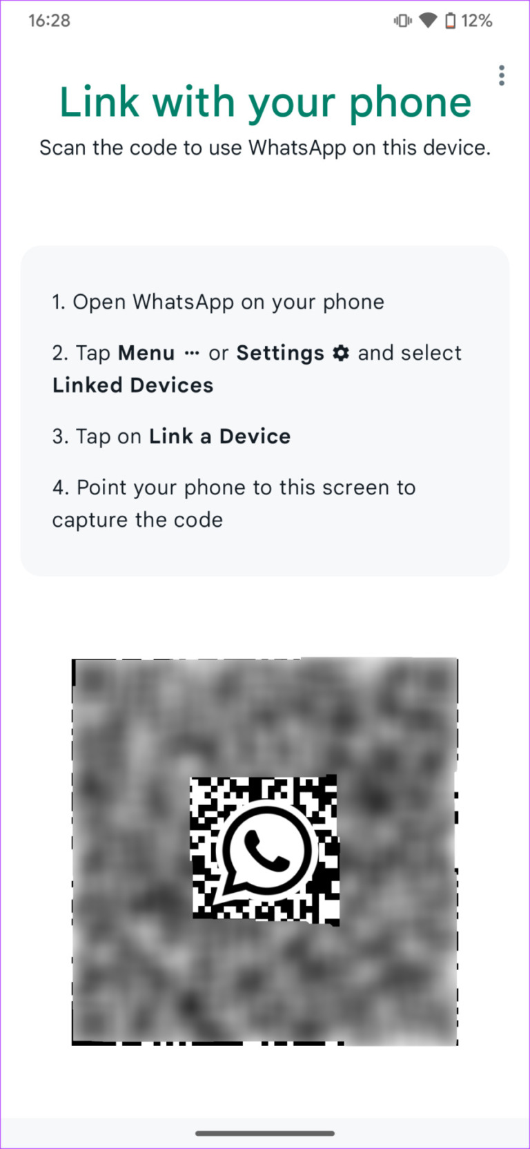 HOW TO LINK WHATSAPP ON 2 PHONES visual data 3