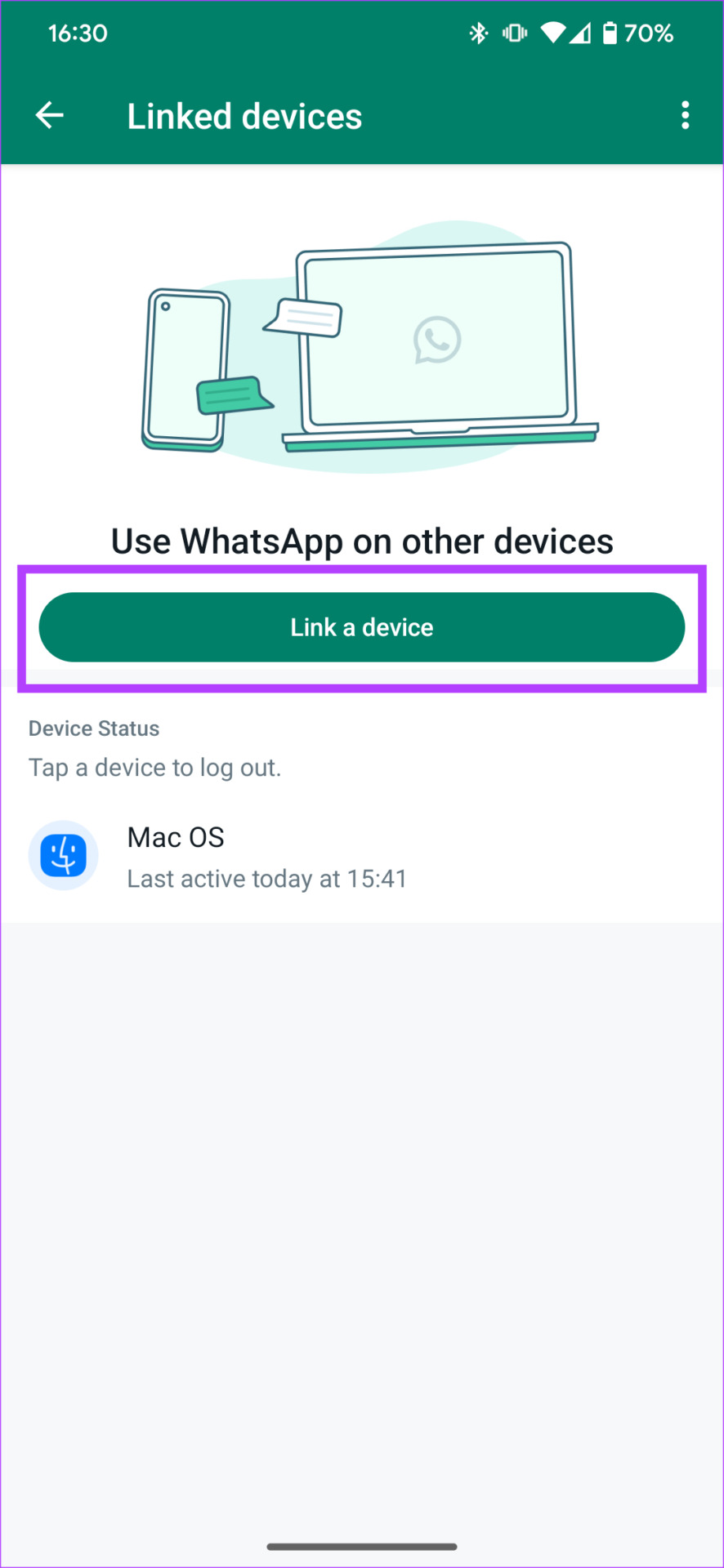 How to use one WhatsApp Account on Two Devices 4