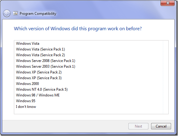 Which Version Of Windows
