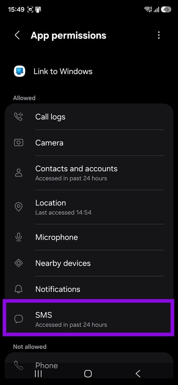 Why Is Phone Link Not Receiving Messages 8