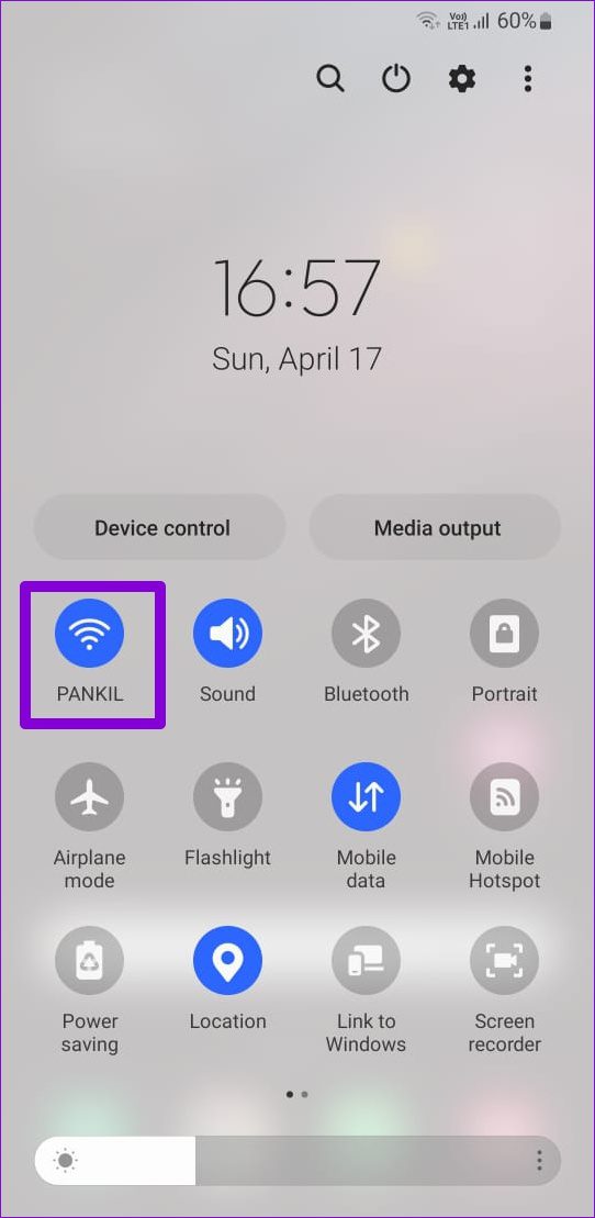 How to Use Quick Settings Panel on Samsung Galaxy Phones - 84
