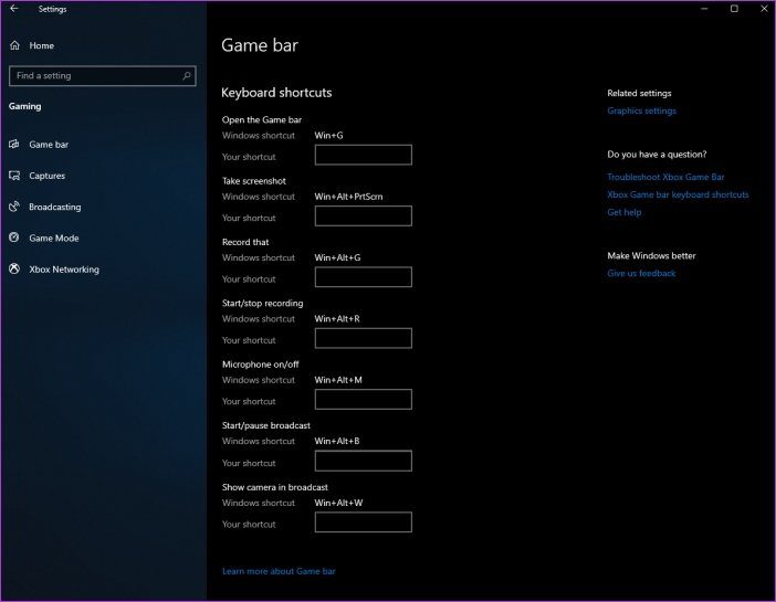 Windows 10 Game Bar Not Working 4