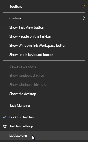 Windows 10 Taskbar Not Hiding In Fullscreen 8