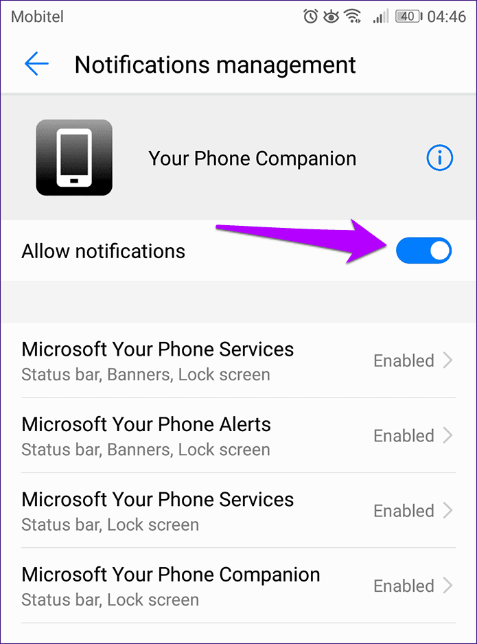 Windows 10 Your Phone App Not Working Fix 10