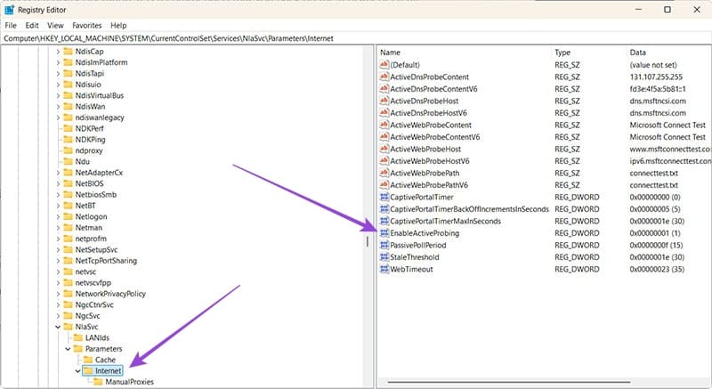 Windows 11 Shows No Internet Access but Is Connected 5