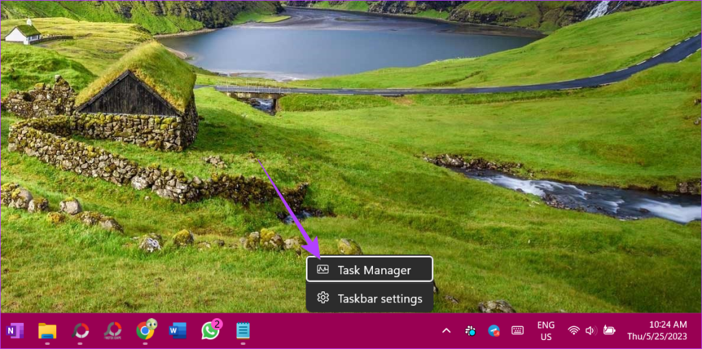 Windows PC Open Task Manager