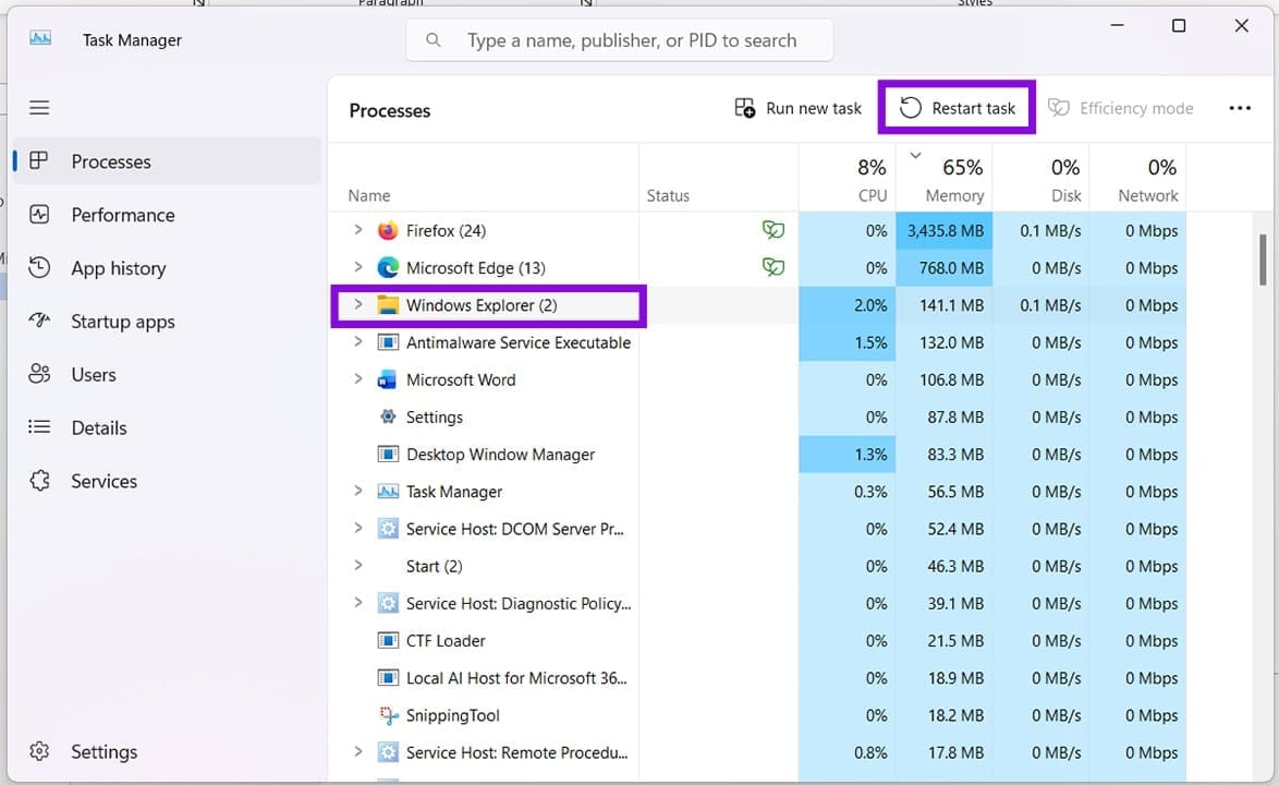 Windows-Einstellungen sind leer oder fehlen. Hier erfahren Sie, wie Sie Dinge beheben können 2