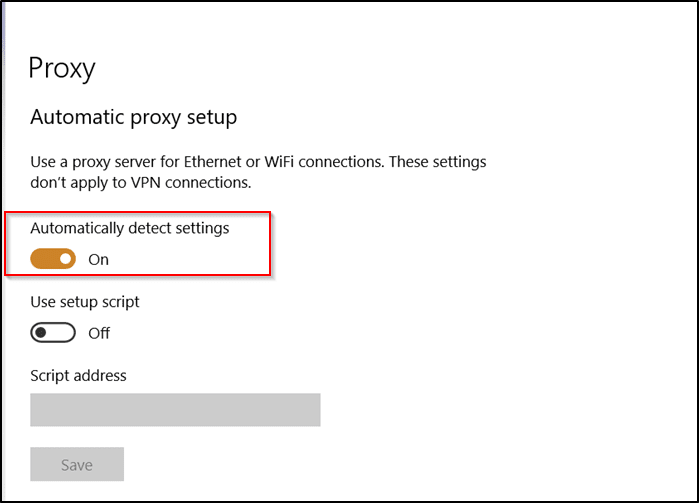 Windows Settings Proxy Auto Detect 1