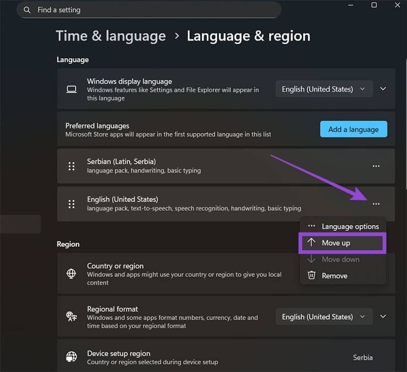 Word Is Stuck in Foreign Language – How to Fix 3
