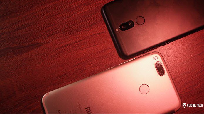 Xiaomi Mi A1 And Huawei Honor 9 5
