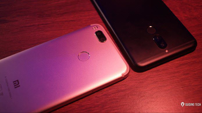 Xiaomi Mi A1 And Huawei Honor 9 6