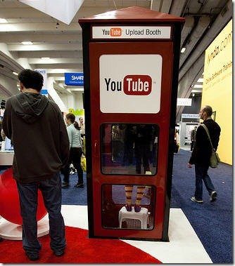 You Tube Upload Booth