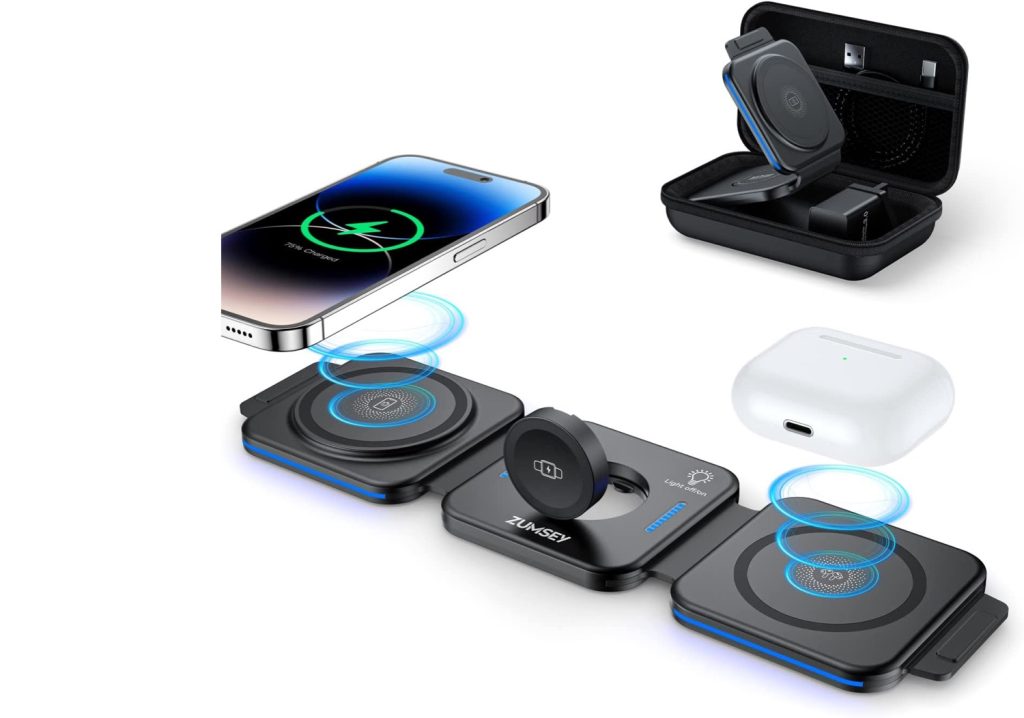 ZUMSEY Foldable Travel Wireless Charger