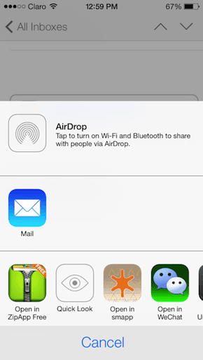 Zip App Free Open From Mail