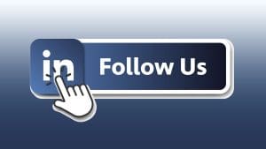 add a linkedin follow link to your website