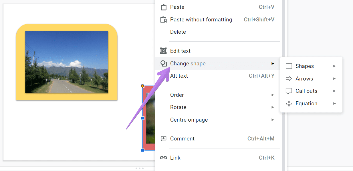 Add border around image in google slides 11