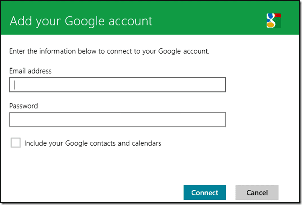 Add Gmail Account