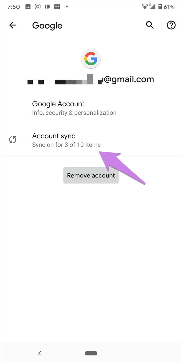Add Google Account Without Sync Android 3