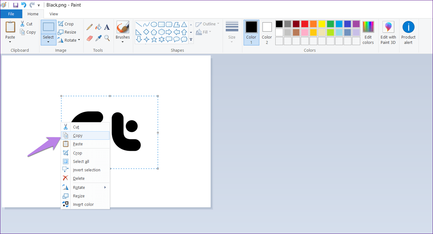 Add Logo In Paint And Paint 3D 3A
