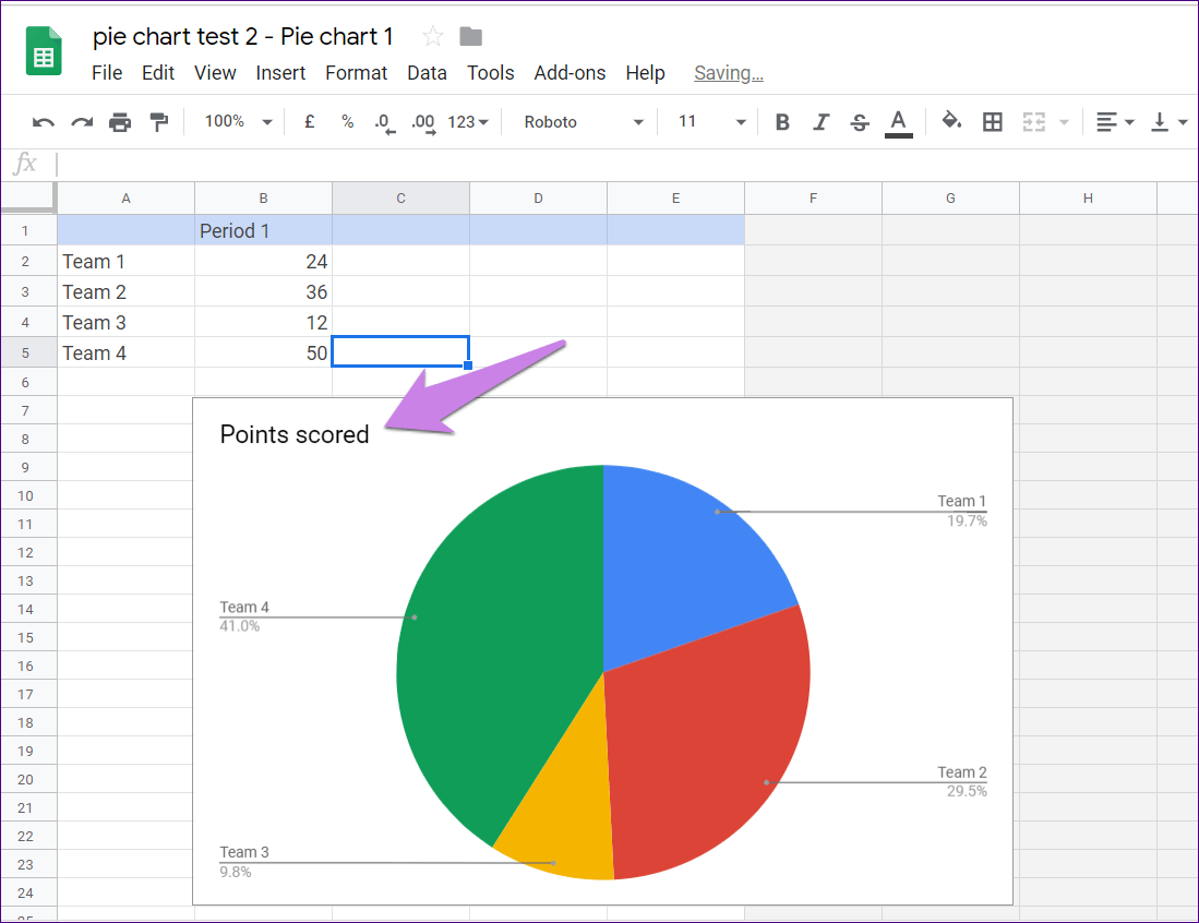 Add Pie Chart Google Docs 7