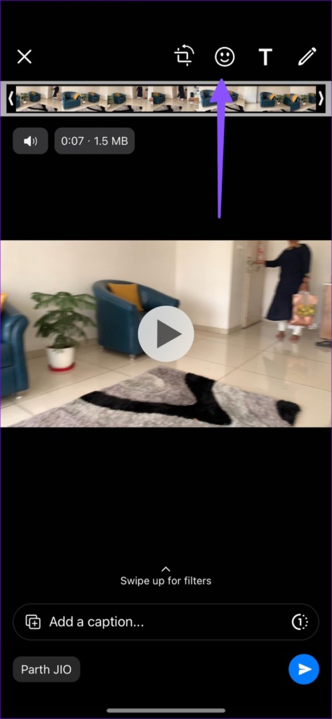 emoji menu in whatsapp