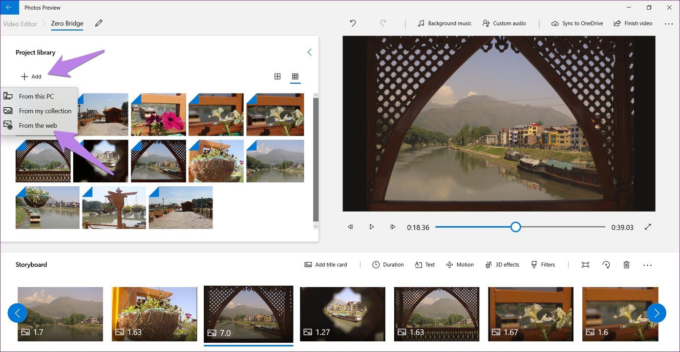 Add Text To Video In Microsoft Photos Video Editor 14