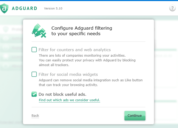 Adguard Configuration Options