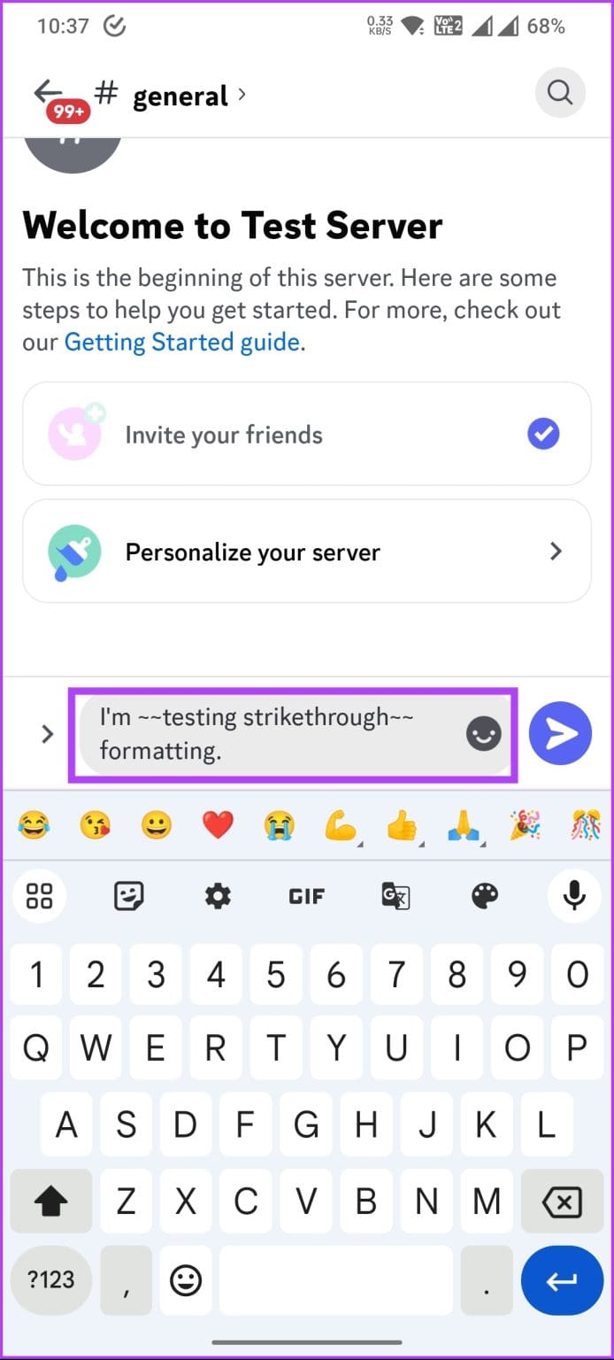 How To Strikethrough On Discord On Desktop And Mobile Guiding Tech How to strikethrough on discord on desktop and mobile guiding tech