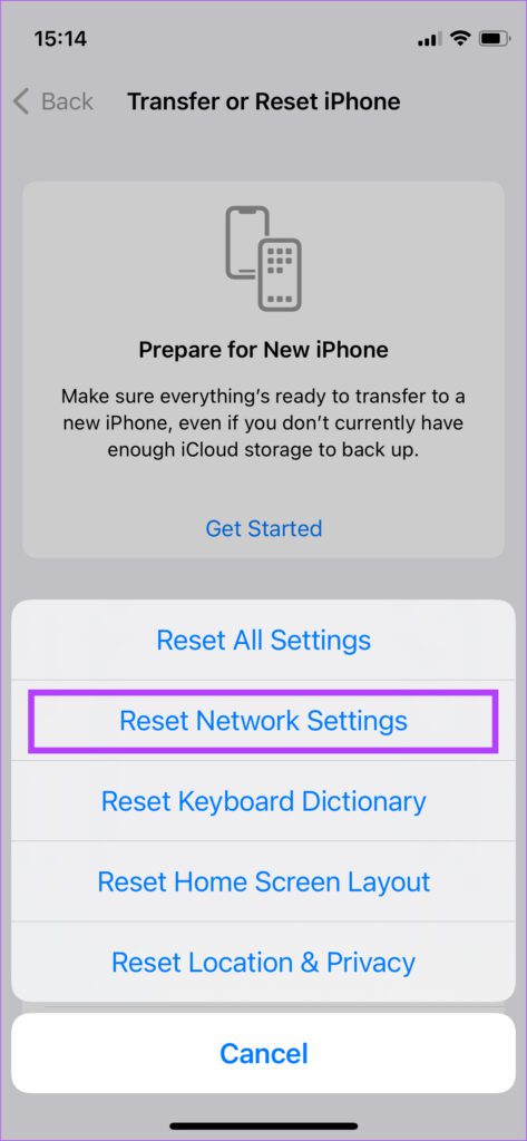 AirPlay not working reset network settings