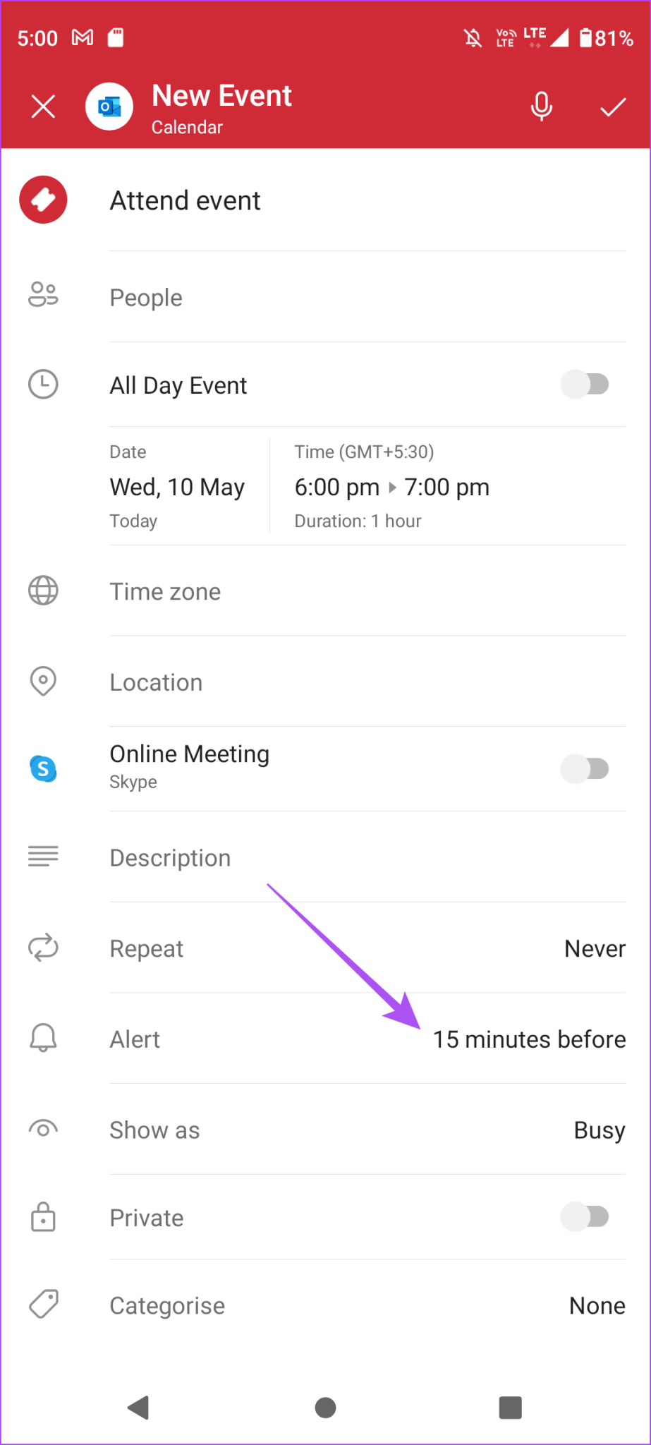 How To Add Reminders To Outlook Calendar On Mobile And Desktop