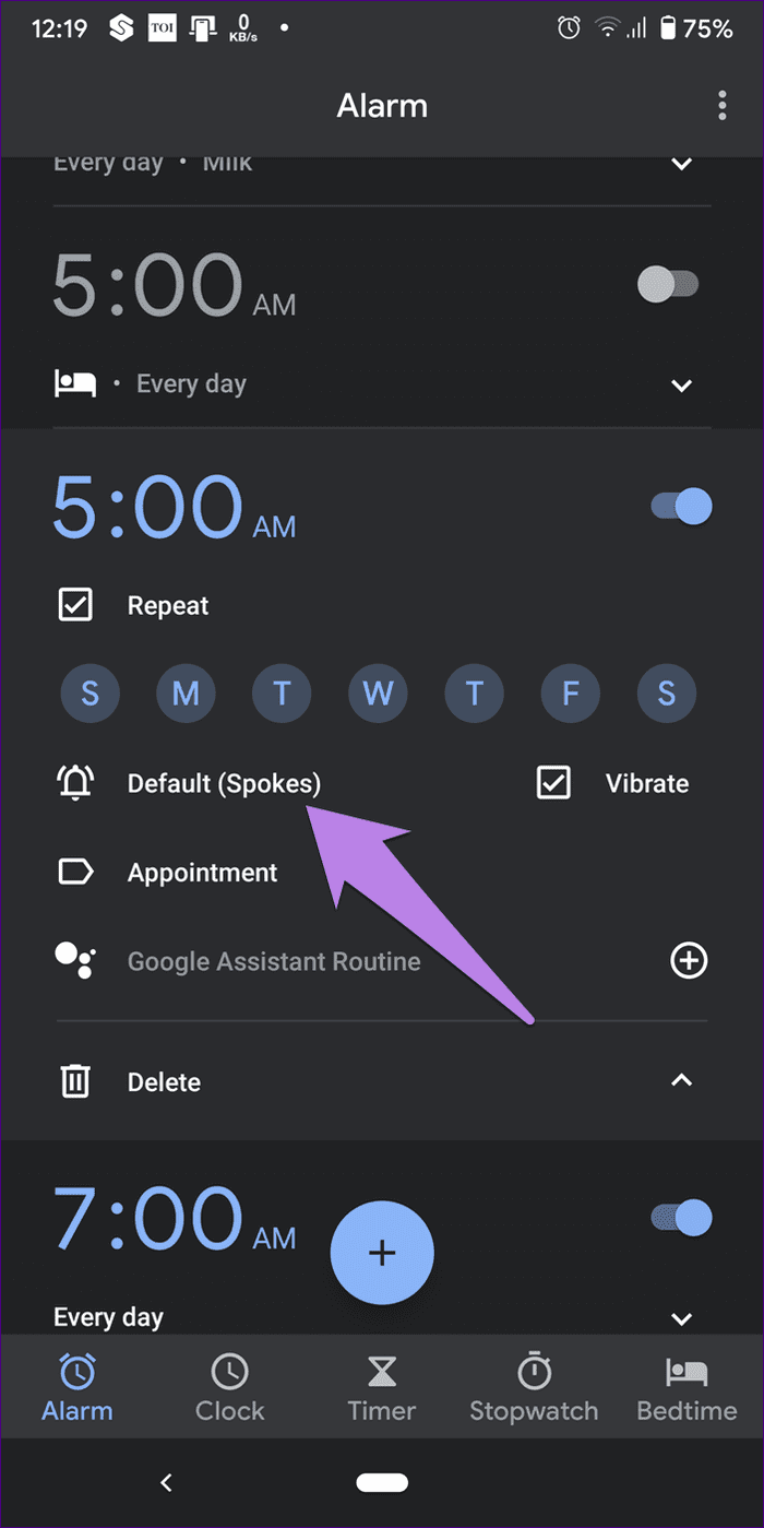 Android alarm not working 5