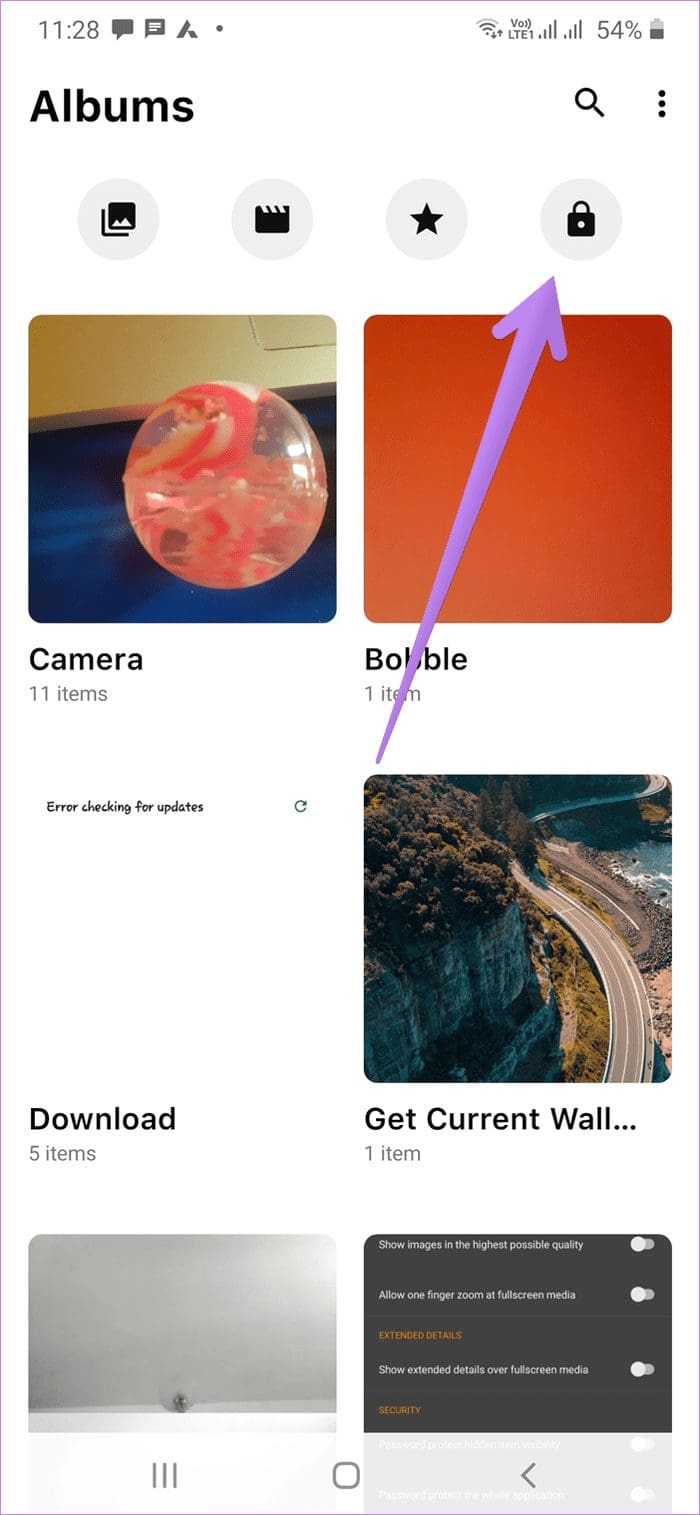 Android gallery app to hide photos 5