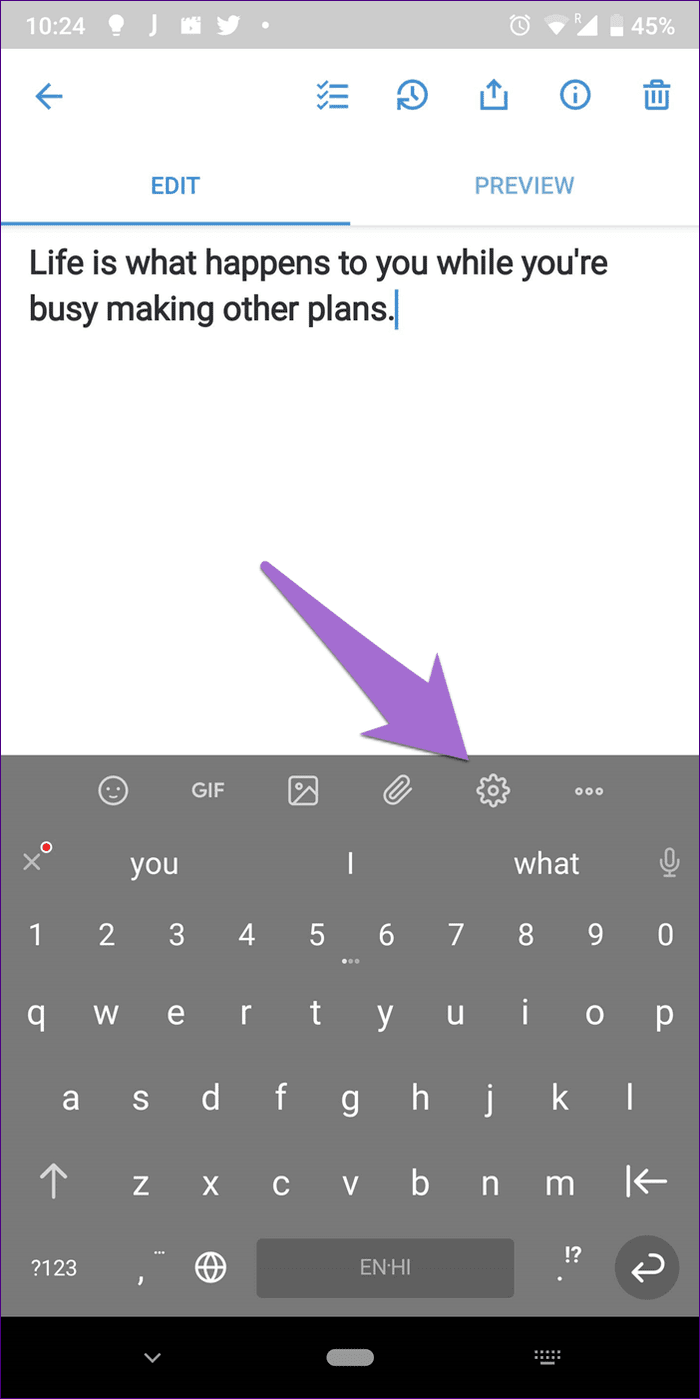 Android Keyboard Number 11