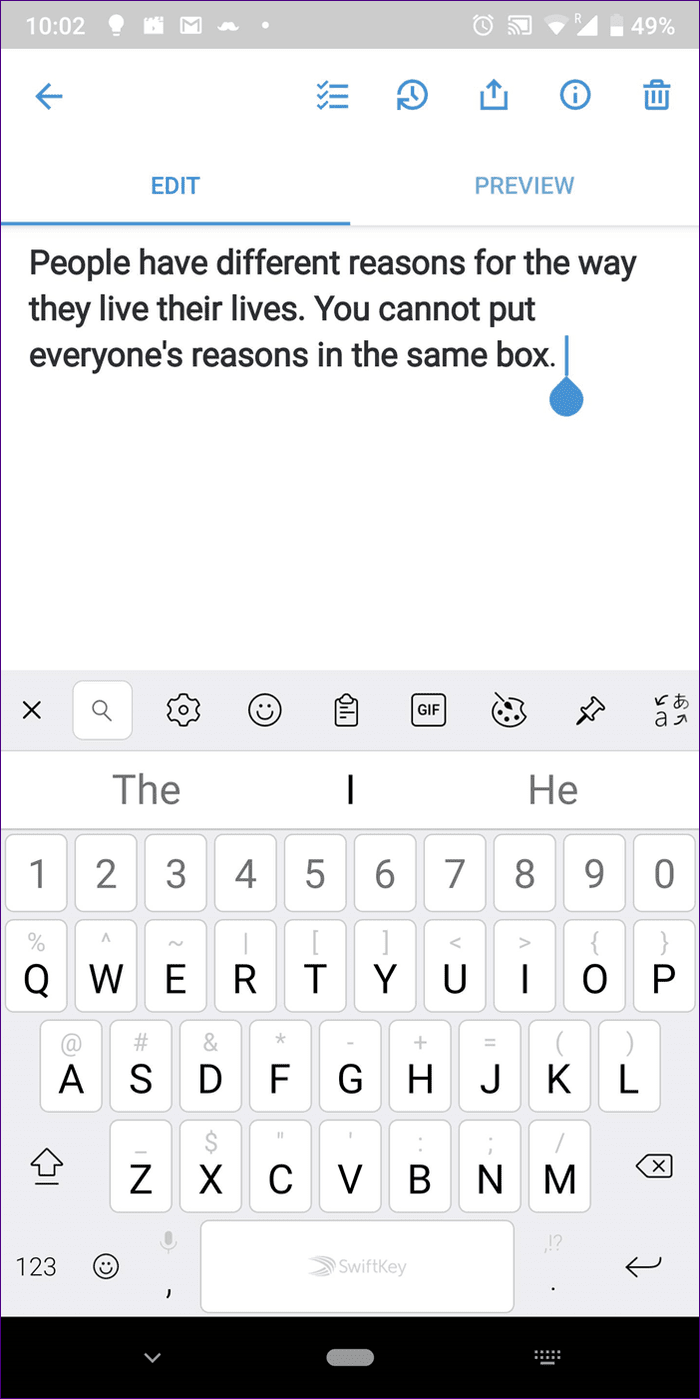 Android Keyboard Number 8