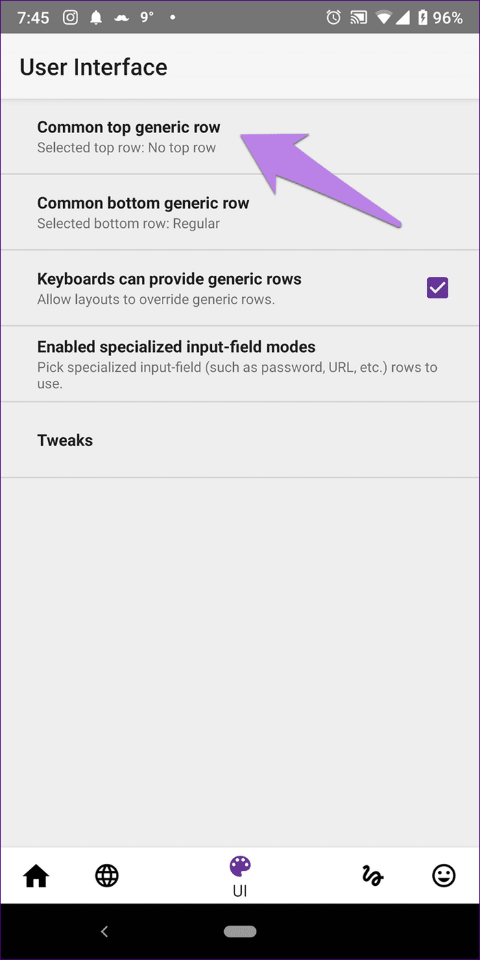 Android Keyboard With Arrow Keys 15