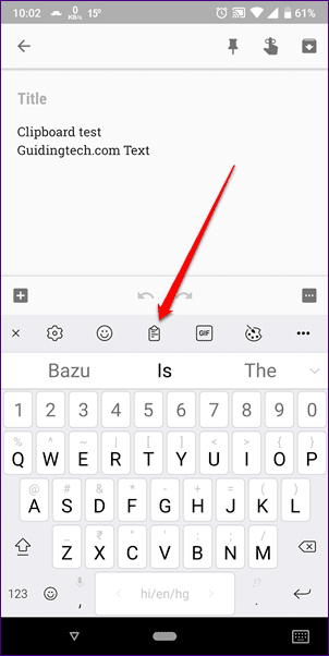 Android Keyboard With Clipboard 2